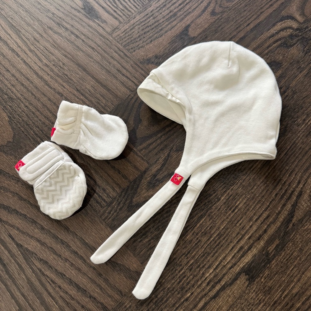 Goumikids newborn hat and mittens set